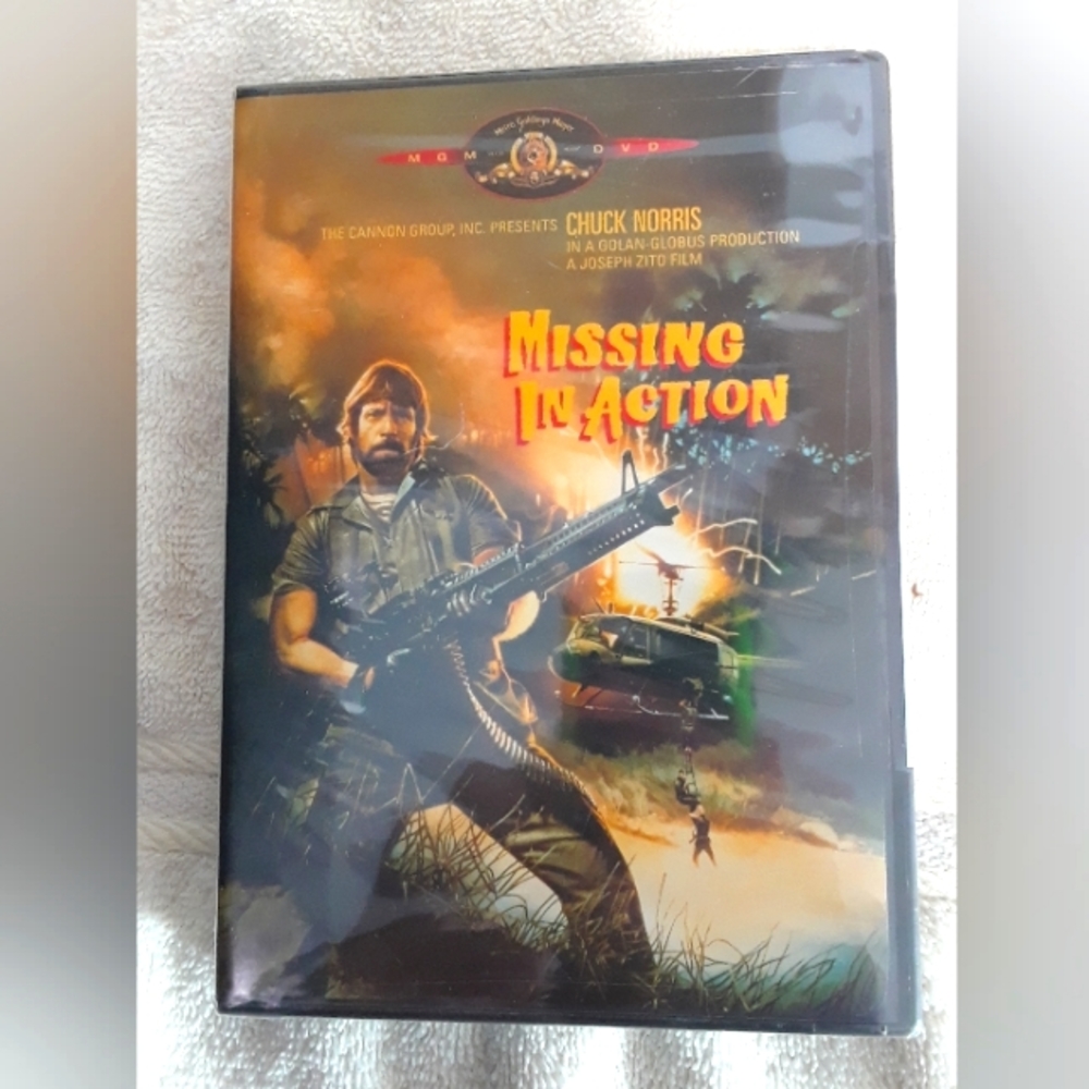 Chuck Norris Missing In Action DVD New and Sealed